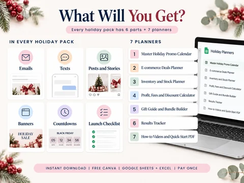 Holiday Promo Playbook: What you get